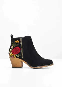Discount Cowboy-Boots mit Stickerei Damen Stiefeletten|Schuhe & Accessoires In Spezialgrößen·Schuhe In Übergröße