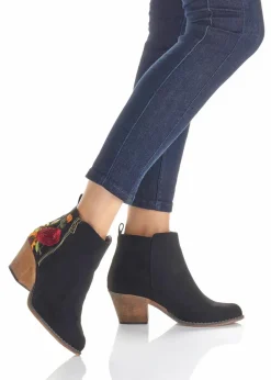 Discount Cowboy-Boots mit Stickerei Damen Stiefeletten|Schuhe & Accessoires In Spezialgrößen·Schuhe In Übergröße