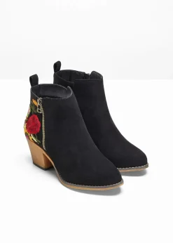 Discount Cowboy-Boots mit Stickerei Damen Stiefeletten|Schuhe & Accessoires In Spezialgrößen·Schuhe In Übergröße