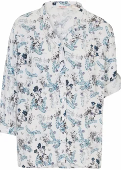 Damen bonprix Bekleidung·Jacken & Mäntel|Blusen & Tuniken|Crinkle-Bluse aus fließender Viskose