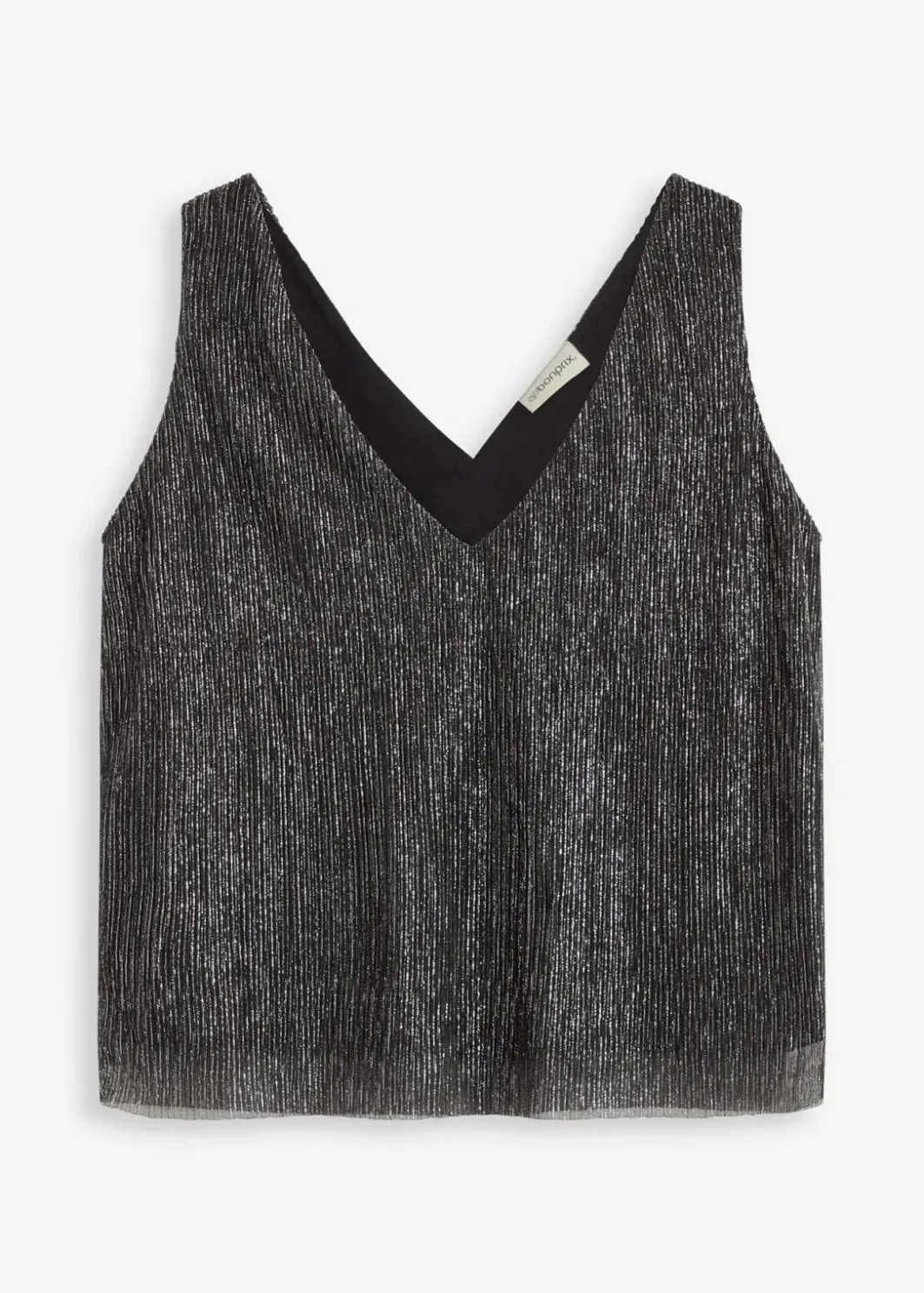 Clearance Cropped Top mit tiefem Ausschnitt Damen Shirts & Tops