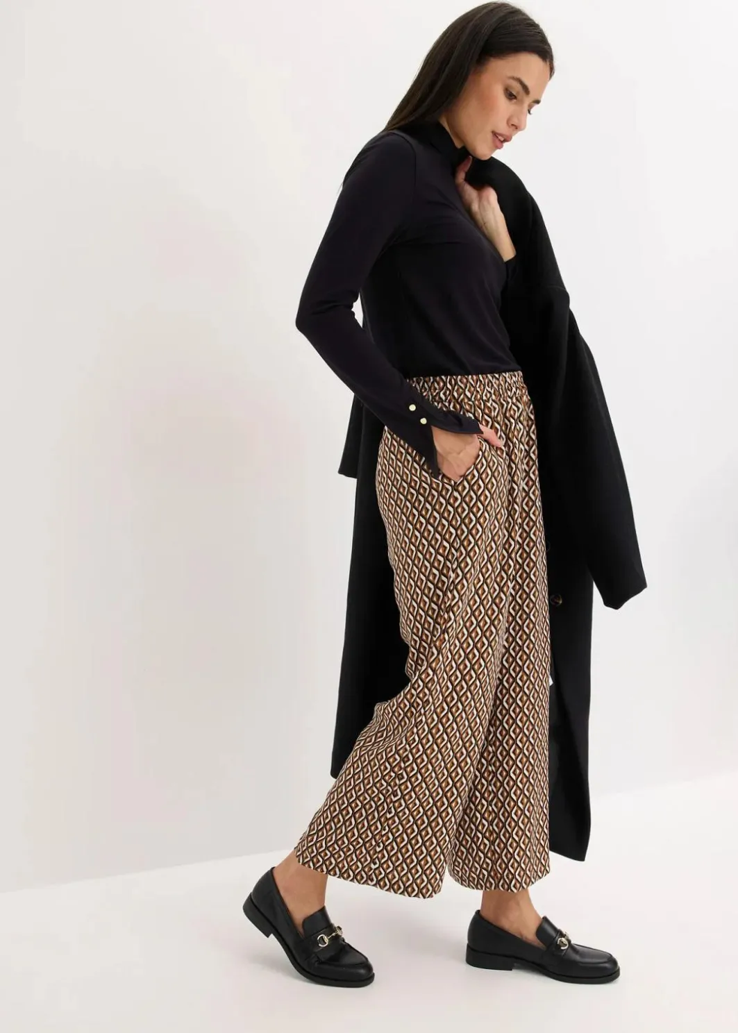 Damen bonprix Bekleidung·Kleider|Nachhaltigere Materialien|Culotte