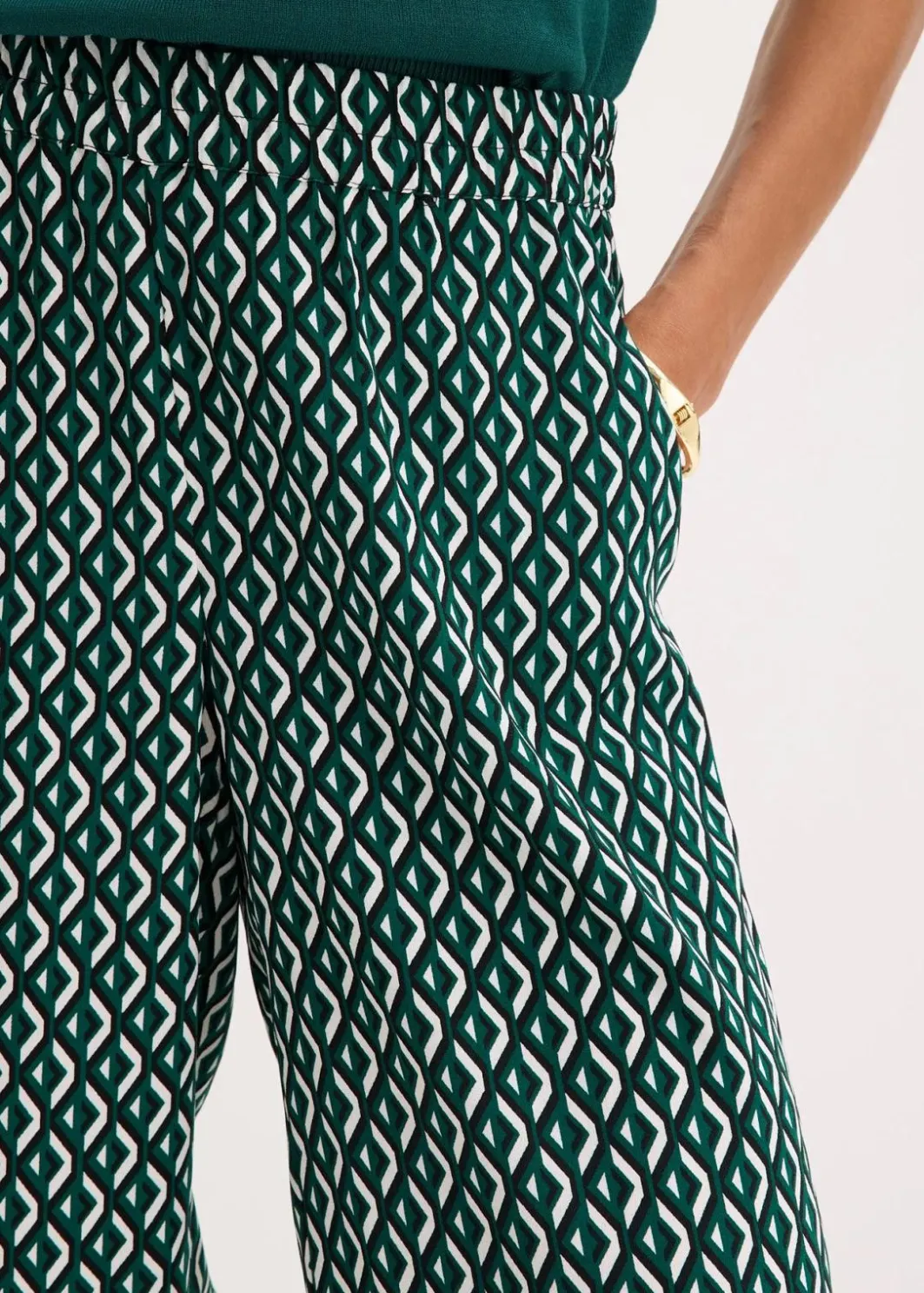 Outlet Culotte Damen Hosen|Nachhaltigere Materialien