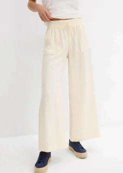 Hot Culotte aus fließendem Lyocell-Mix Damen Bekleidung·Kleider|Hosen