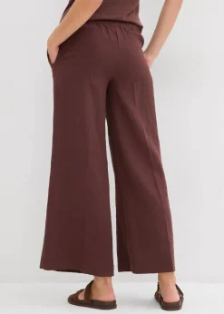 Best Culotte aus fließendem Viskose-Mix Damen Bekleidung·Kleider|Hosen