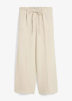 Outlet Culotte aus fließendem Viskose-Mix Damen Hosen|Bekleidung·Kleider