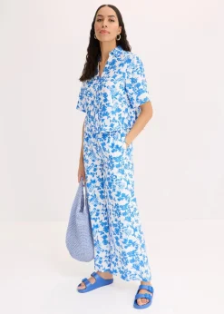 Clearance Culotte aus fließendem Viskose-Mix Damen Bekleidung·Kleider|Hosen