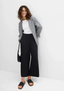 Damen bonprix Bekleidung·Röcke|Bekleidung·Kleider|Culotte aus fließender Viskose