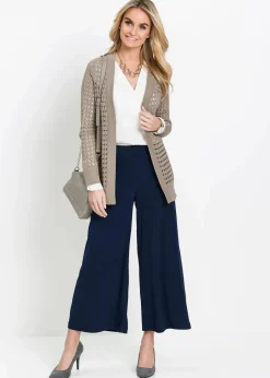 Damen bonprix Nachhaltigere Materialien|Hosen|Culotte aus Jersey