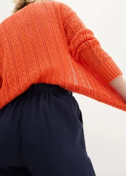 Outlet Culotte aus luftigem Leinen-Mix Damen Hosen|Bekleidung·Kleider