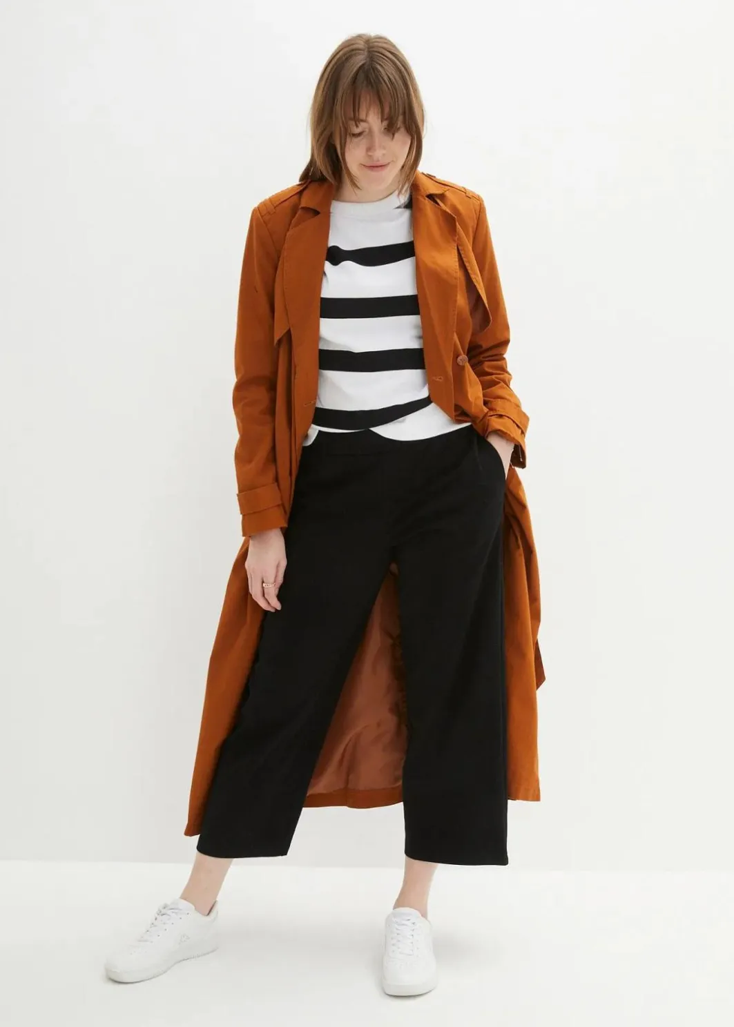 Hot Culotte aus reiner Bio-Baumwolle Damen Bekleidung·Kleider|Hosen