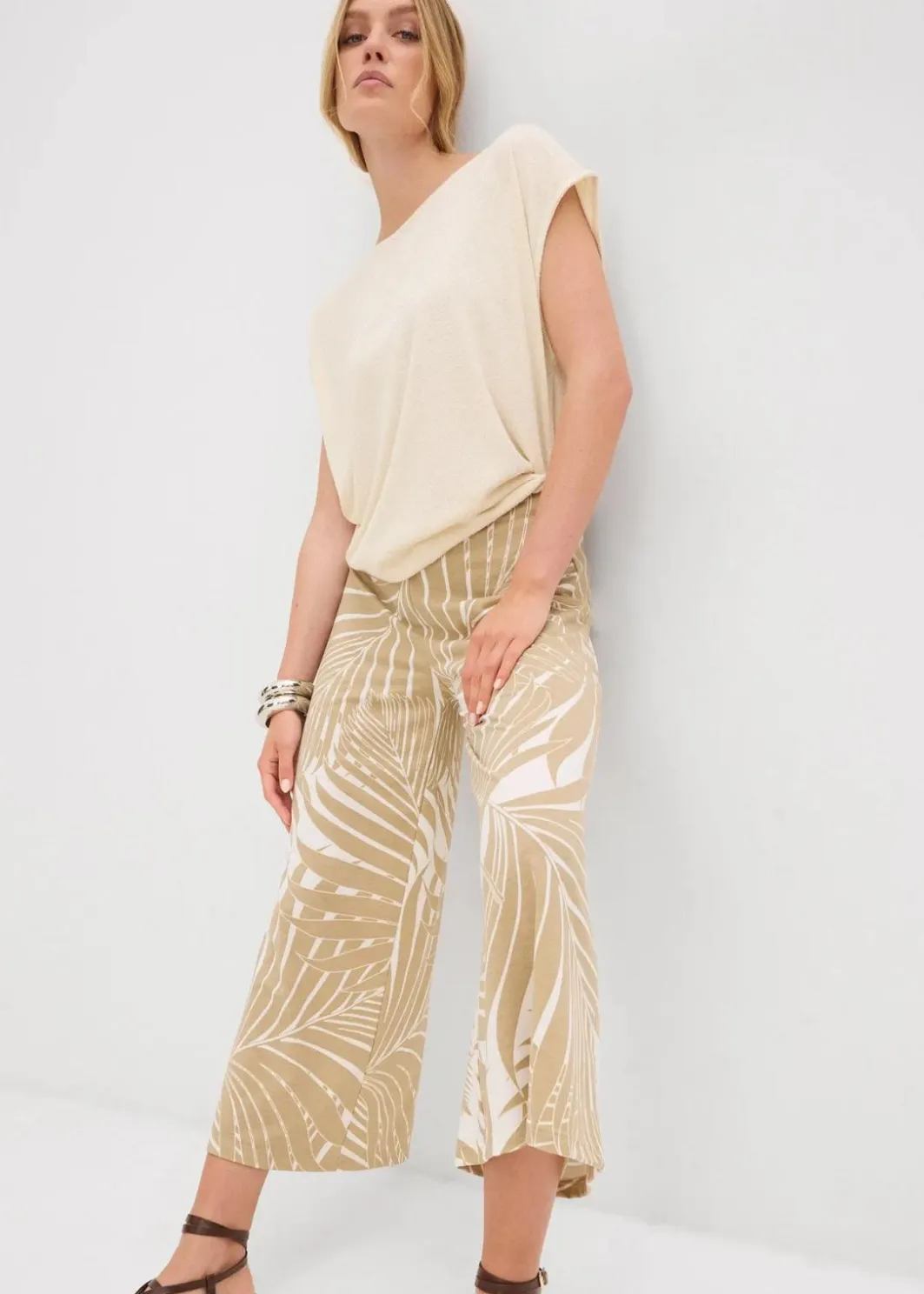 Damen bonprix Bekleidung·Kleider|Hosen|Culotte aus softem Viskose-Mix
