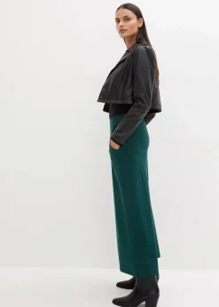 Damen bonprix Hosen|Bekleidung·Kleider|Culotte aus Viskos-Mix