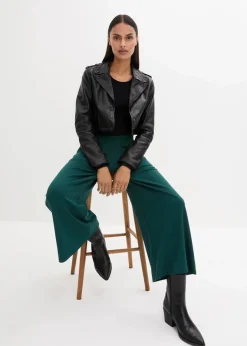 Damen bonprix Hosen|Bekleidung·Kleider|Culotte aus Viskos-Mix