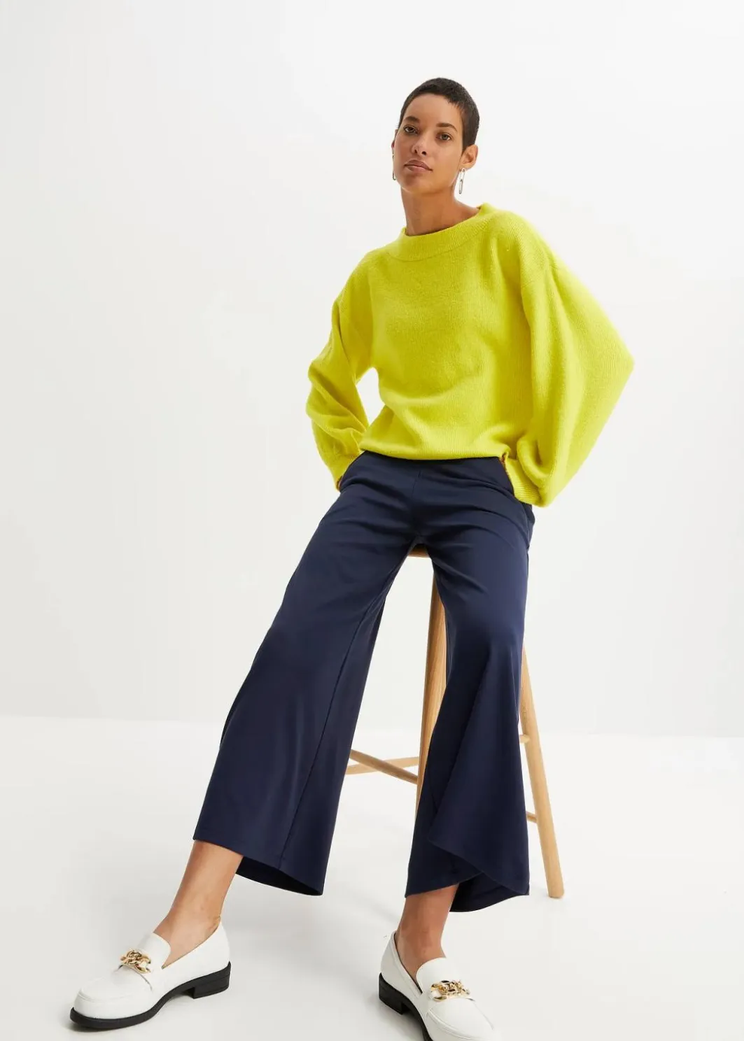 Hot Culotte aus Viskos-Mix Damen Hosen|Bekleidung·Kleider