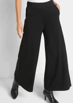 Outlet Culotte aus Viskos-Mix Damen Bekleidung·Kleider|Hosen