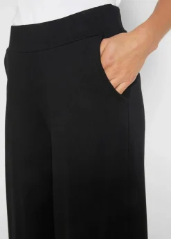 Outlet Culotte aus Viskos-Mix Damen Bekleidung·Kleider|Hosen