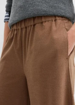 Outlet Culotte in Wolloptik Damen Hosen|Bekleidung·Kleider
