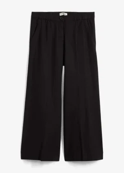 Clearance Culotte mit elastischem Bund aus Viskose-Mix Damen Bekleidung·Kleider|Hosen