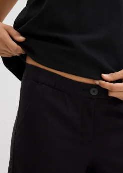 Clearance Culotte mit elastischem Bund aus Viskose-Mix Damen Bekleidung·Kleider|Hosen