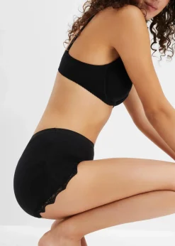 Online Damen Boxer aus leichter Baumwolle mit Spitze (3er Pack) Damen Wäsche·Baumwollunterwäsche|Wäsche·Höschen