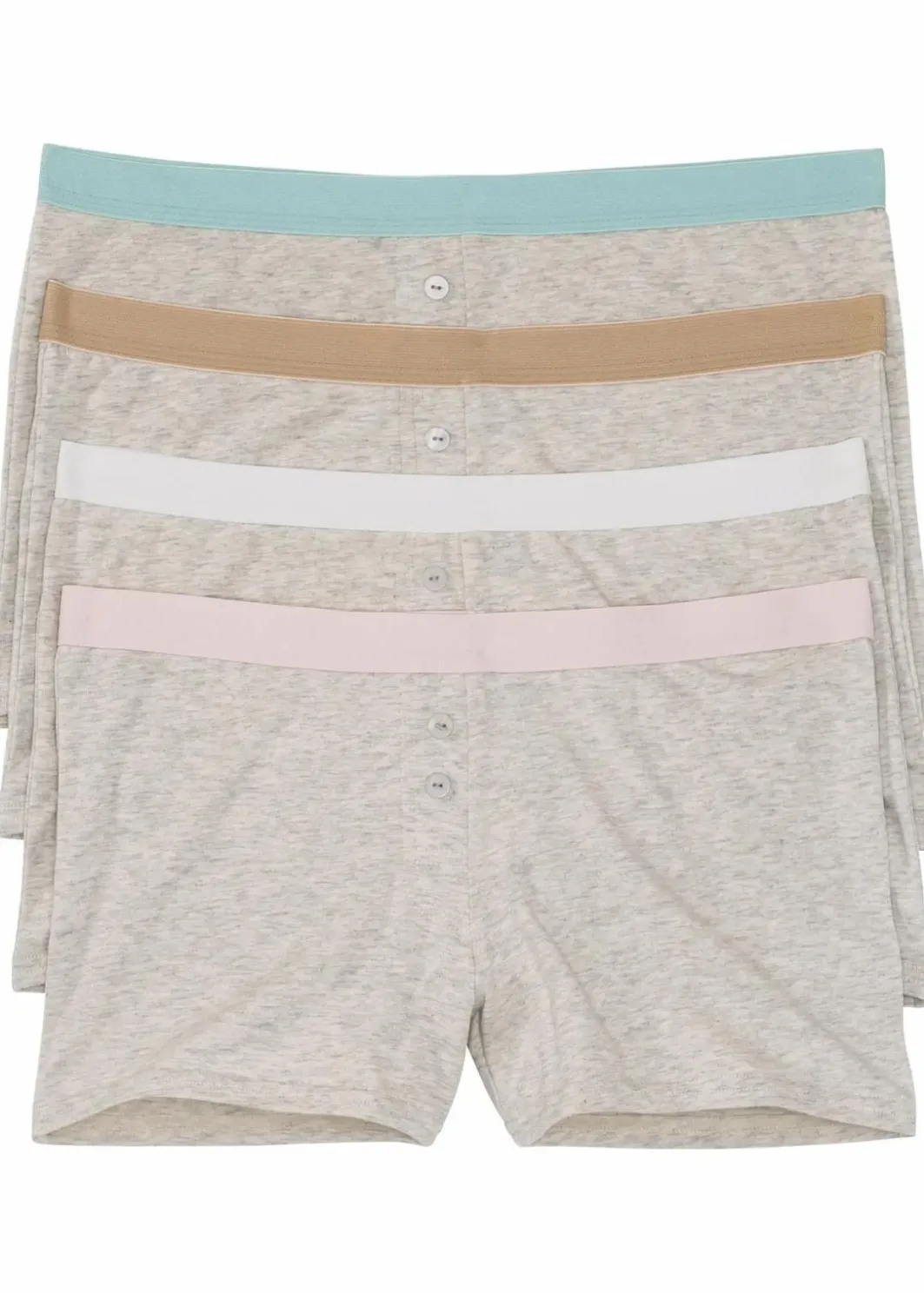Best Damen Boxer (4er Pack) Damen Höschen|Baumwollunterwäsche