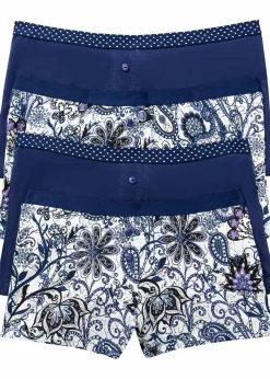 New Damen Boxer (4er Pack) Damen Wäsche·Baumwollunterwäsche|Wäsche·Höschen