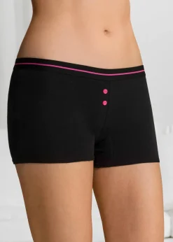 Outlet Damen Boxer (4er Pack) Damen Wäsche·Baumwollunterwäsche|Wäsche·Höschen