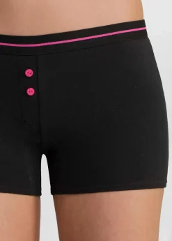 Outlet Damen Boxer (4er Pack) Damen Wäsche·Baumwollunterwäsche|Wäsche·Höschen