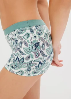 Discount Damen Boxer mit Bio-Baumwolle (4er Pack) Damen Wäsche·Baumwollunterwäsche|Wäsche·Höschen