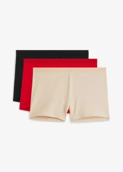New Damen Boxer mit Bio-Baumwolle (3er Pack) Damen Nachhaltigere Materialien|Höschen
