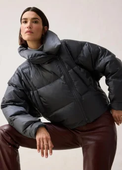 Damen bonprix Bekleidung·Hosen|Nachhaltigere Materialien|Daunenjacke mit recycelten Daunen​ wasserabweisend