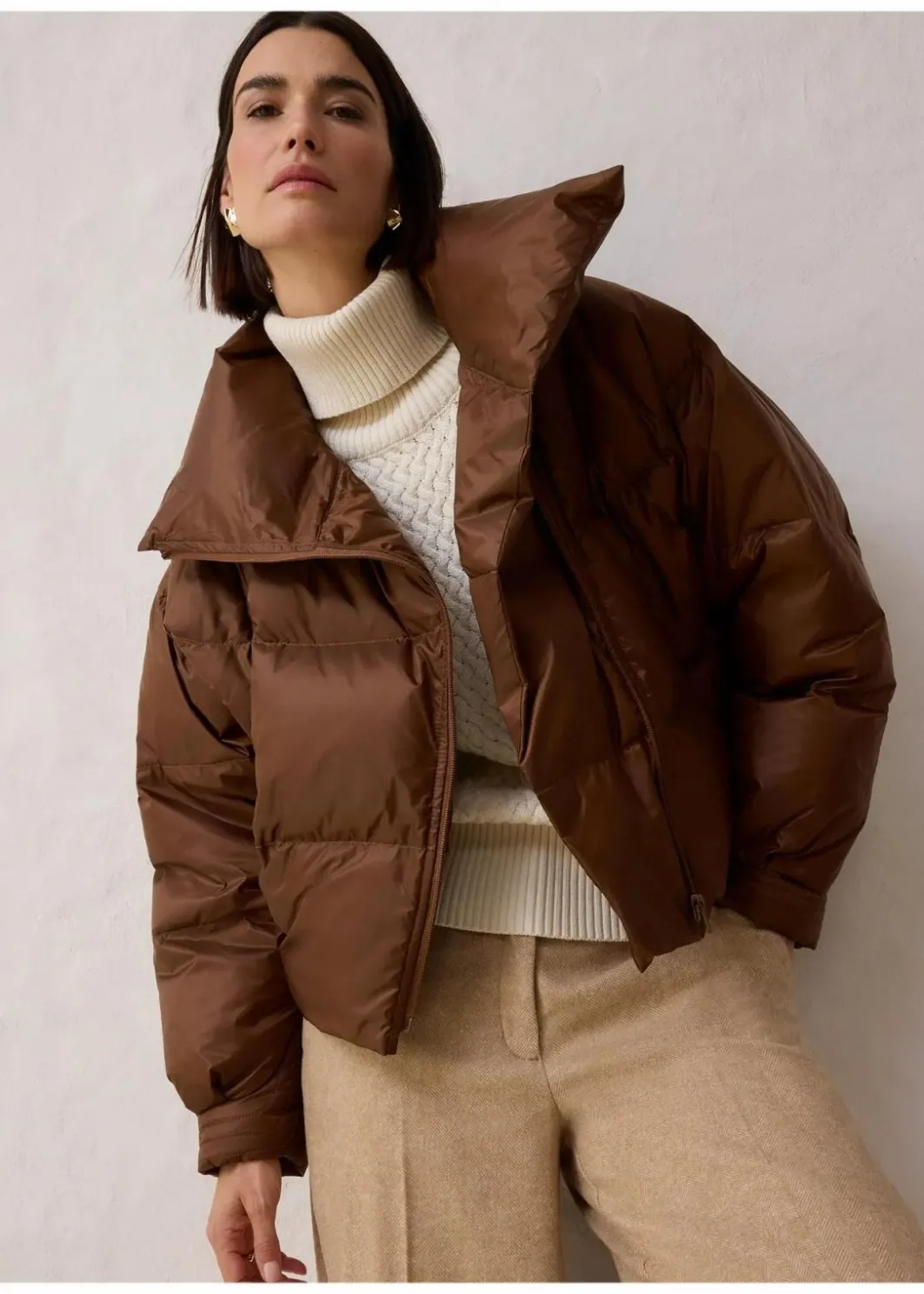 Damen bonprix Bekleidung·Hosen|Nachhaltigere Materialien|Daunenjacke mit recycelten Daunen wasserabweisend