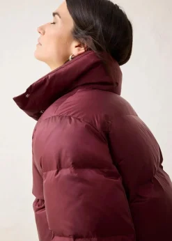 Damen bonprix Jacken & Mäntel|Premium|Daunenjacke mit recycelten Daunen​ und Strickärmeln