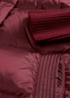 Damen bonprix Jacken & Mäntel|Premium|Daunenjacke mit recycelten Daunen​ und Strickärmeln