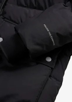 Outlet Daunenmantel mit reflektierenden Details Damen Jacken & Mäntel|Nachhaltigere Materialien