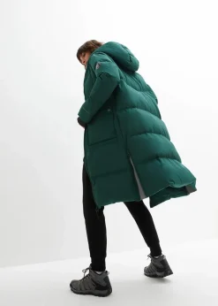Daunenmantel mit reflektierenden Details Damen Jacken & Mäntel|Nachhaltigere Materialien