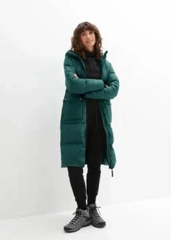 Daunenmantel mit reflektierenden Details Damen Jacken & Mäntel|Nachhaltigere Materialien