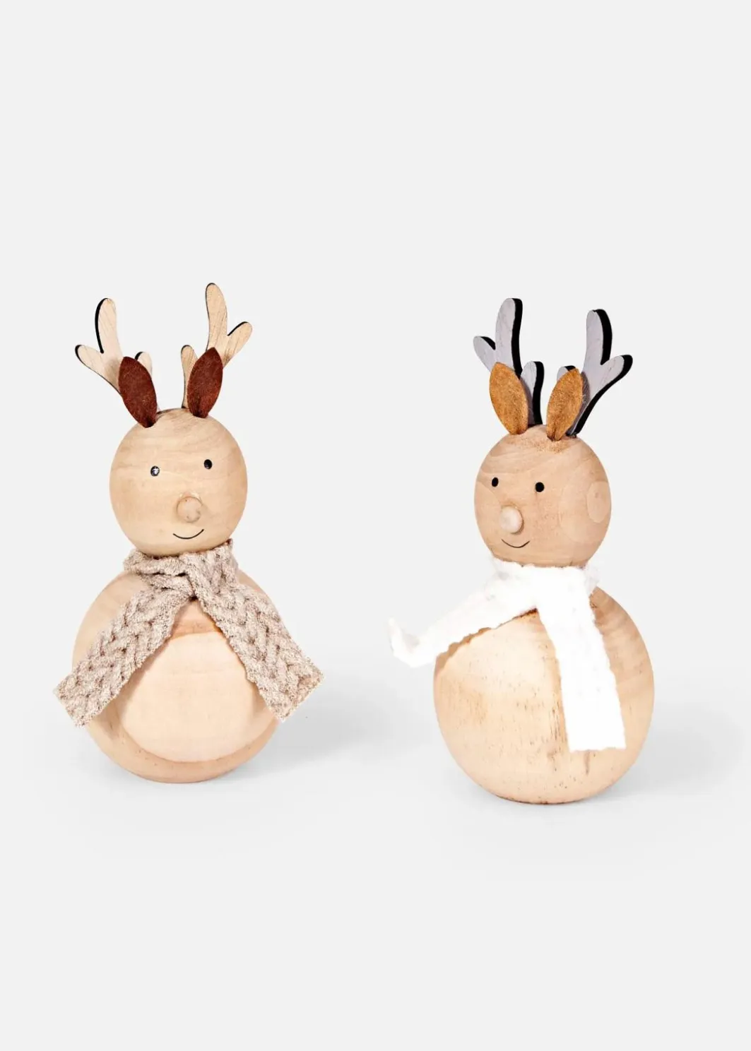 bonprix Wohnaccessoires|Weihnachtsdeko & -Textilien·Beleuchtung|Deko-Figur Elch (2er Pack)