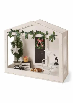 Discount Deko-Objekt Wichteltür mit Wintergarten (14-tlg.Set) Wohnaccessoires|Weihnachtsdeko & -Textilien·Dekoration