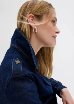 Clearance Denim Trenchjacke Damen Jacken & Mäntel