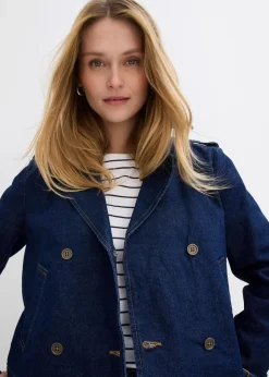 Clearance Denim Trenchjacke Damen Jacken & Mäntel