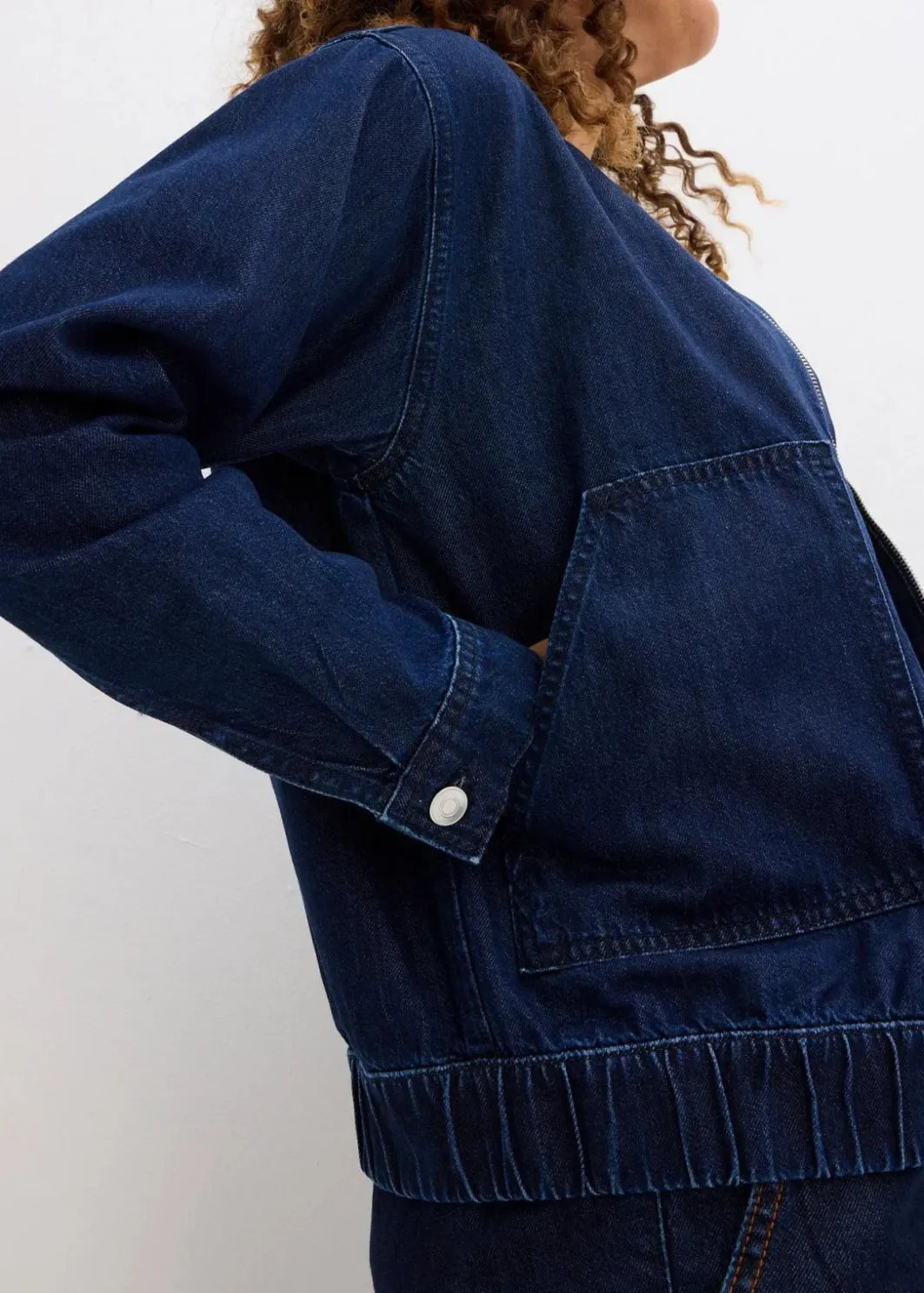 New Denim-Blouson Damen Bekleidung·Hosen|Jacken & Mäntel