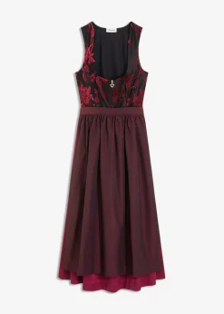 Best Dirndl mit Samt in Midilänge (2-tlg.Set) Damen Bekleidung·Pullover & Strickjacken|Kleider