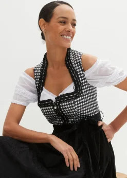Discount Dirndl mit Samtrock (2-tlg.Set) Damen Bekleidung·Pullover & Strickjacken|Kleider