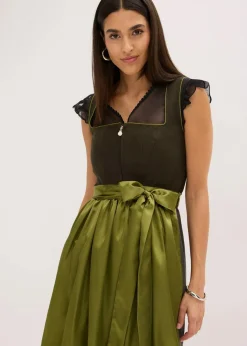 Outlet Dirndl und Schürze (2-tlg.Set) Damen Bekleidung·Pullover & Strickjacken|Kleider
