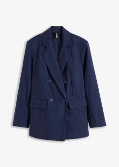 New Doppelreihiger Blazer aus Viskose-Mix Damen Bekleidung·Basics|Blazer