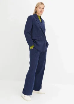 New Doppelreihiger Blazer aus Viskose-Mix Damen Bekleidung·Basics|Blazer