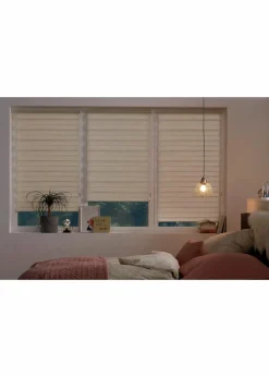 bonprix Rollos|Doppelrollo in Leinen-Optik