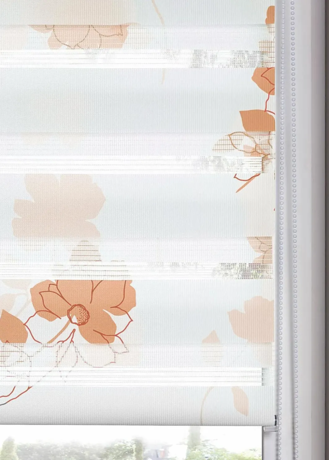 bonprix Rollos|Doppelrollo mit Blumenmuster
